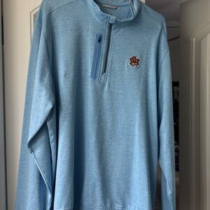 Cutter & Buck Sky Blue Quarter-Zip Pullover